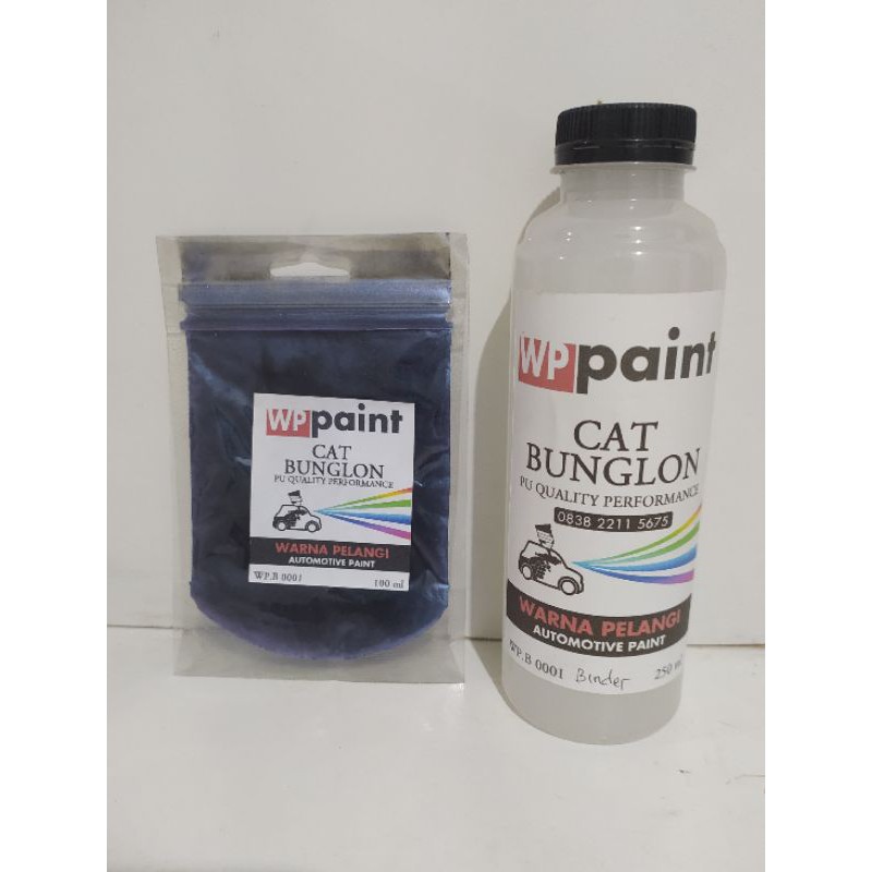 

paket hemat binder 250ml + pigmen bunglon 10g