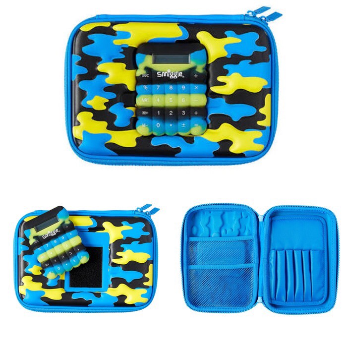 

Smiggle Calculator Blend Hardtop Pencil Case / Kotak Pensil Smiggle