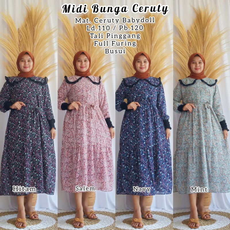 midi ceruty bunga