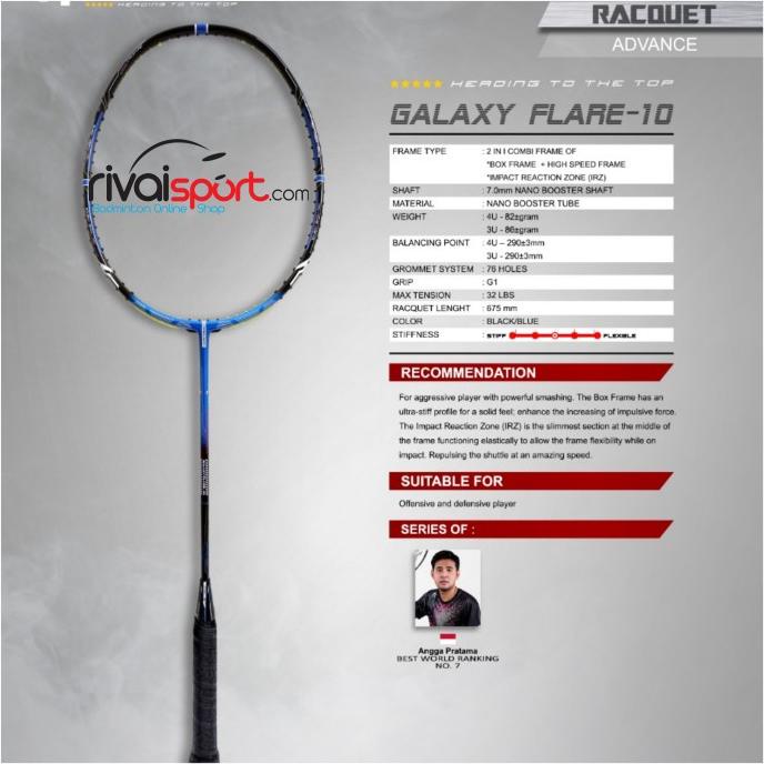 MURAH Raket Felet Galaxy Flare 10