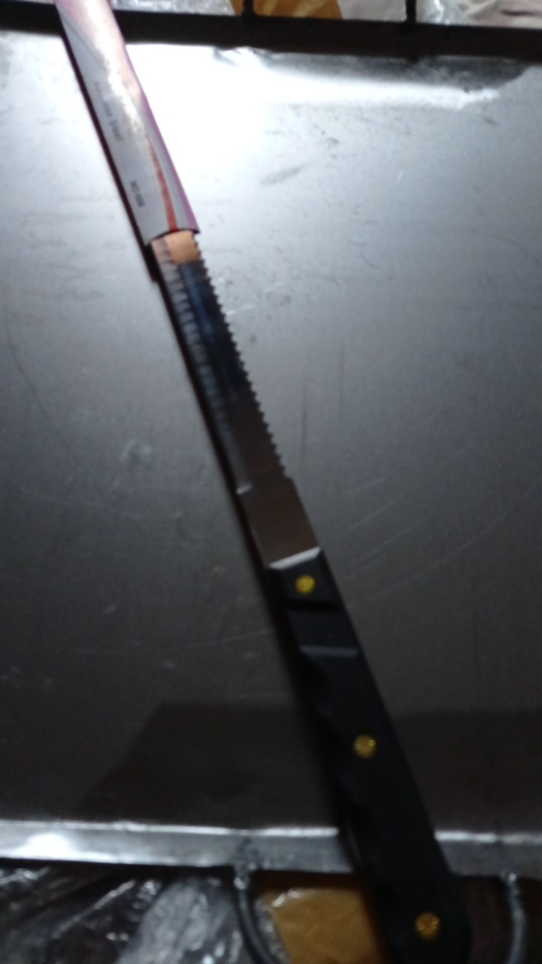 Pisau Roti 2 Sisi Stainless Steel