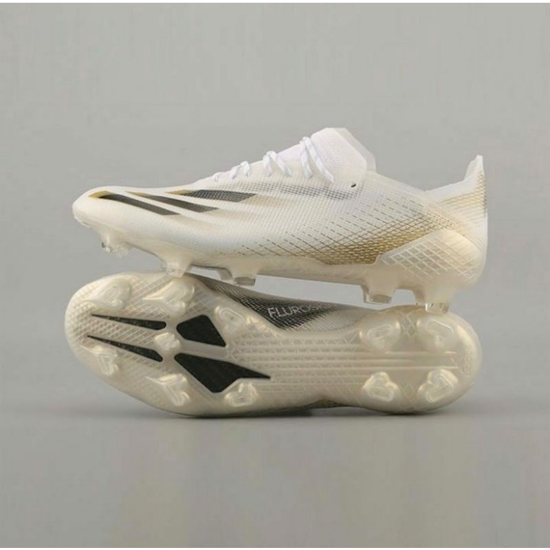 Sepatu Bola Adidas X 20.1 Ghosted White Black FG