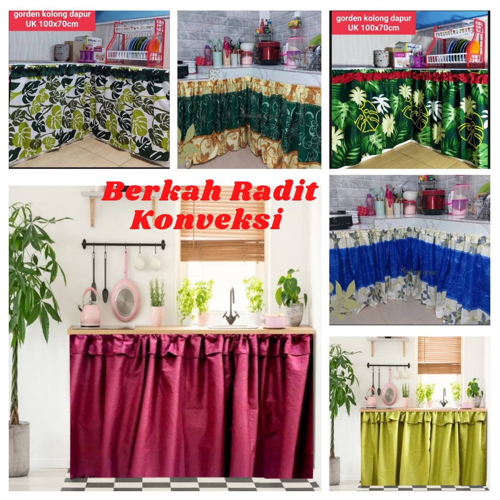 GORDEN KOLONG DAPUR BAWAH MEJA KOMPOR MURAH + BONUS TALI