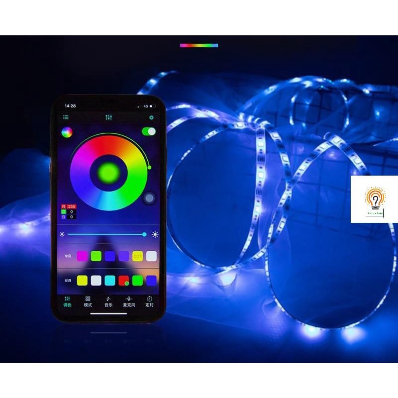 Smart LED Strip Light RGB 5050 /5M Bluetooth Wireless Music Function 5V USB