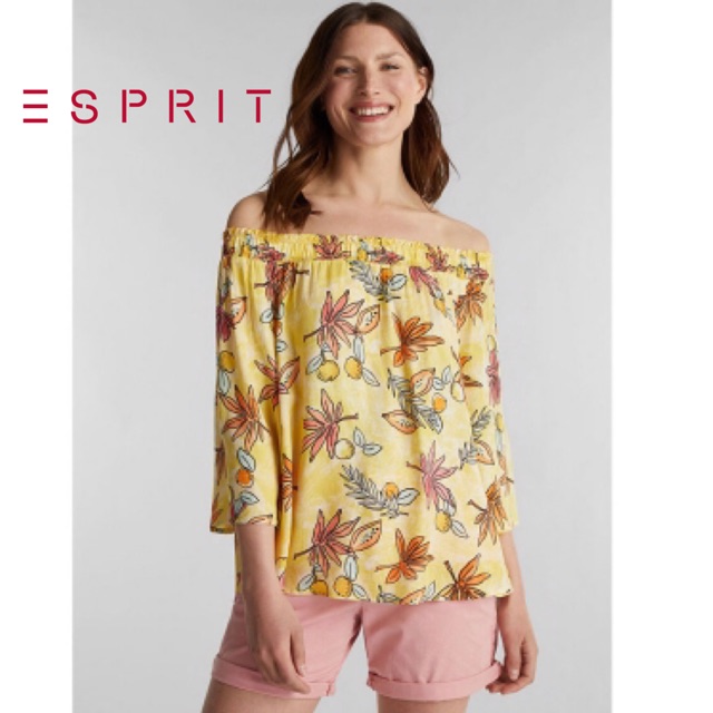 Esprit lemon blouse - esprit original - blouse branded