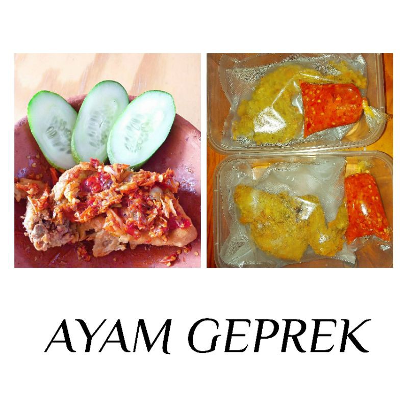 

ayam geprek frozen