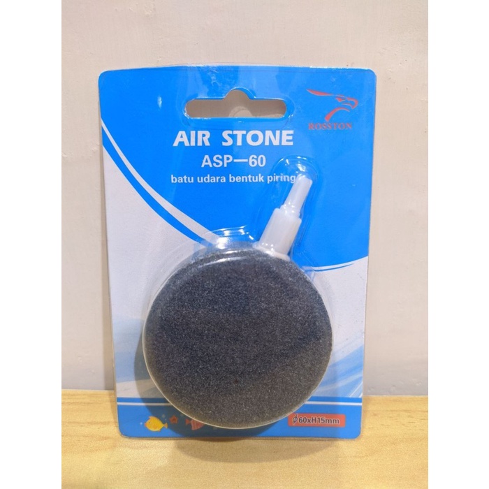 Air Stone ASP-60 Rosston Batu Udara Bentuk Piring