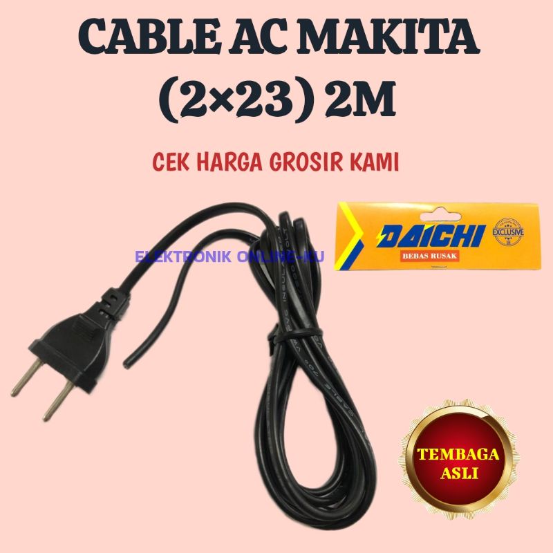 DAICHI CABLE AC MAKITA 2×23 2M