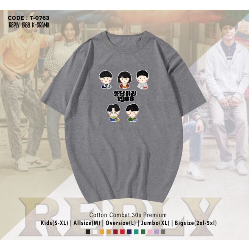 KAOS REPLAY 1988 K-DRAMA OVERSIZE UNISEX