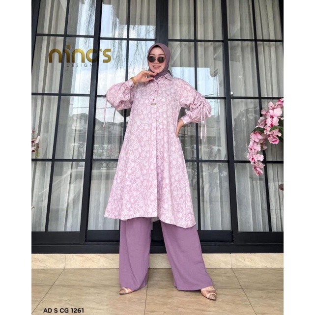 stelan tunik dan celana by nino's design