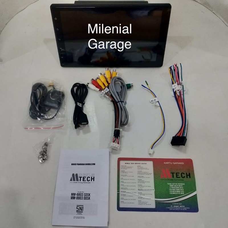 Headunit Android 10 inch Mtech Body single Din BMW E46 RAM 2GB Murah Terbaik