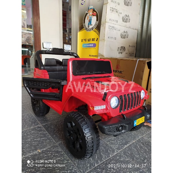 Mobil Aki Anak Jeep Exotic Red