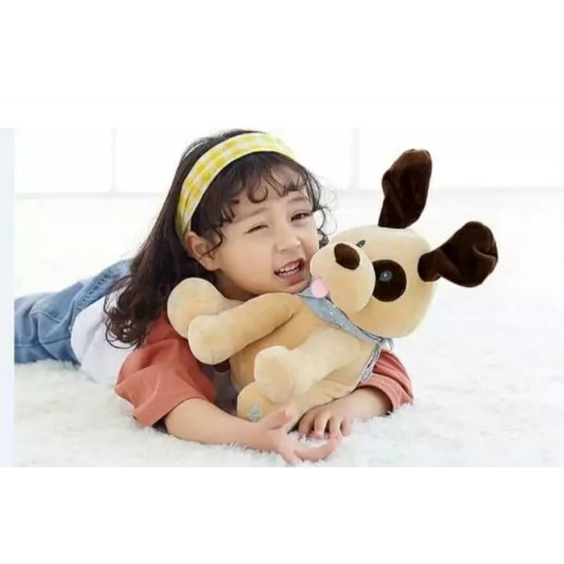 Boneka Dogie Bisa Main Dan Bisa Nyanyi