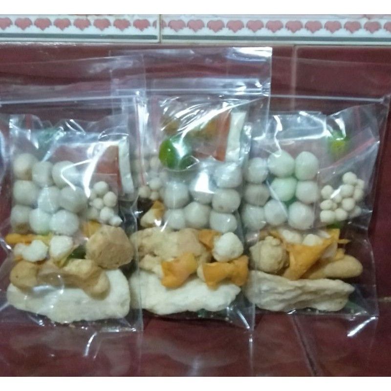 Seblak, Baso Aci, Cuanki Instan Khas Bandung (pouch besar)