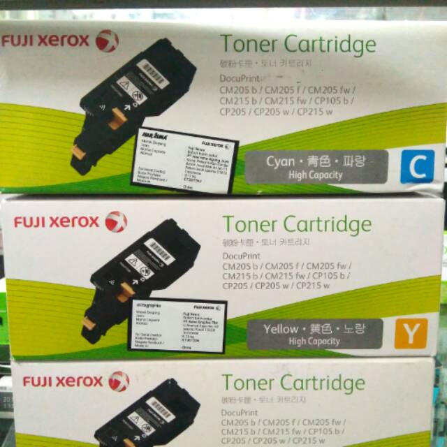 Tinta printer fuji xerox 205 color original