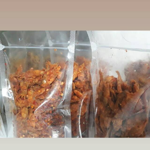 

Crispy pepetek pedas