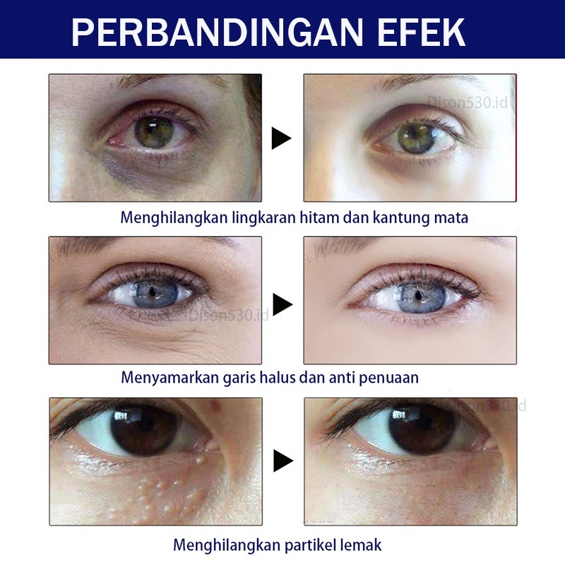 【ORIGINAL】Eye cream Krim mata Cream mata panda Krim mata panda Dark circle eye cream Menyehatkan area mata 30g Lembut dan halus Menyamarkan garis mata dan lingkaran hitam Meringankan kantung mata dan butiran lemak Kurangi efek cahaya biru