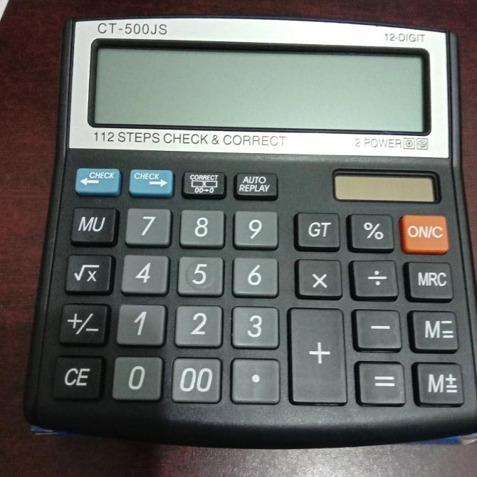 

Open DS] Kalkulator Citizen CT-500J - Calculator Citizen 12 Digit