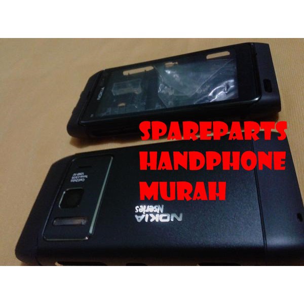 Casing Fullset Nokia N8 Nseries Original  Tulang black