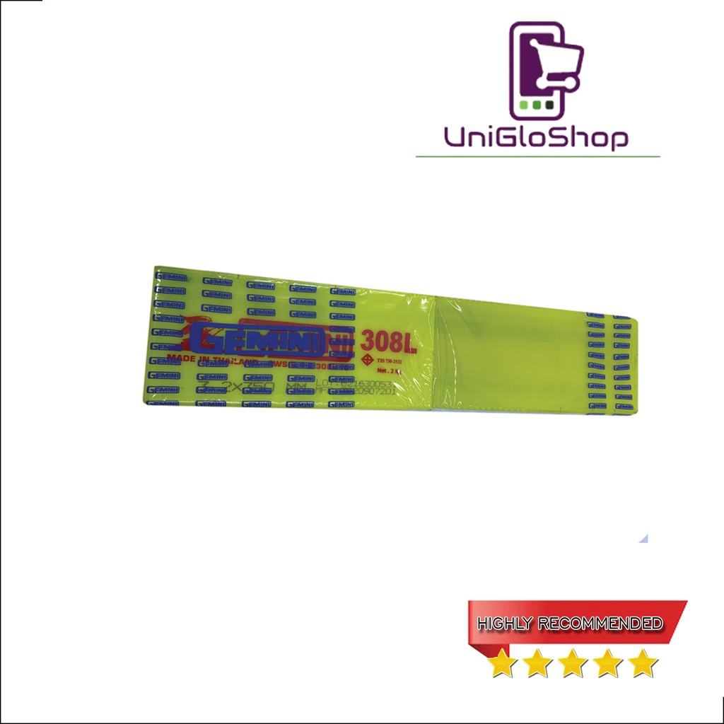 KAWAT LAS STAINLESS STEEL 308L 3.2MM GEMINI