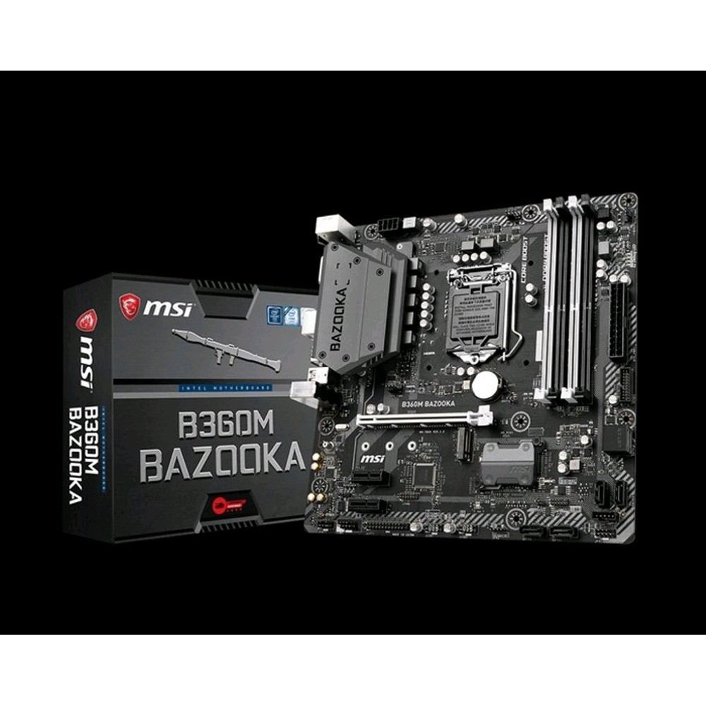 Motherboard MSI B360M BAZOOKA - LGA1151  Terlaris