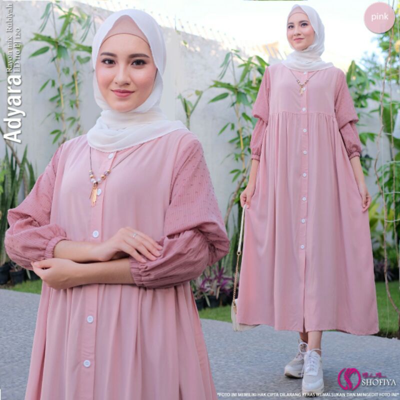 ADAYRA Midi Dress Ori by Shofiya❤