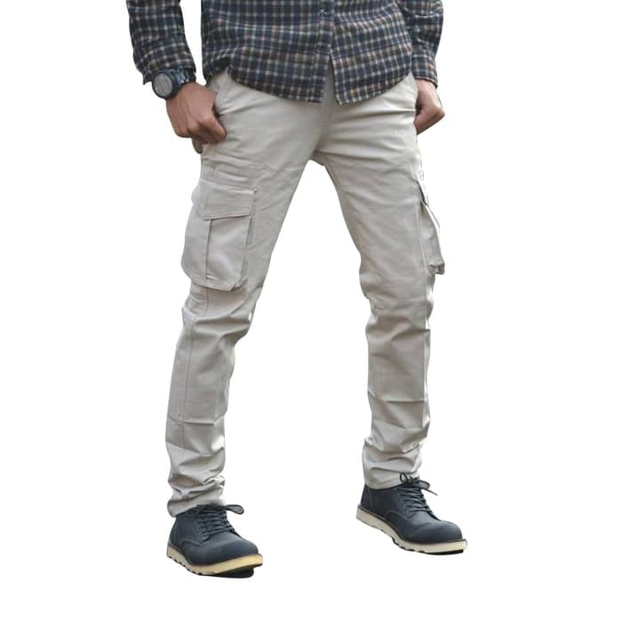 (COD) cargo panjang,cargo cowok,cargo pria,cargo skinny. Size: S(27-28) M(29-30) L(31-32) XL(33-34)