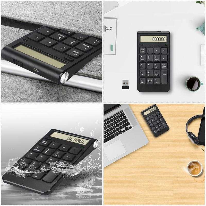 Best Seller ! Tmddotda Numeric Keypad Numpad Wireless 2.4GHz - 839ES