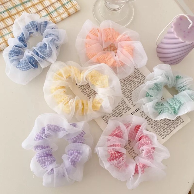 

Scrunchies warna candy