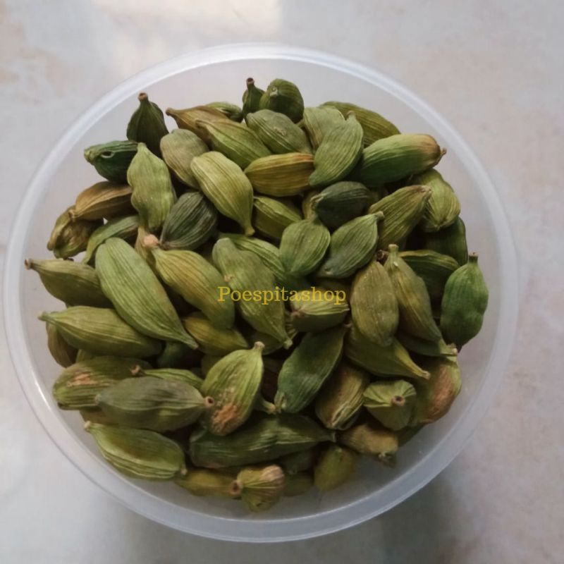 

50 gr kapulaga hijau/green cardamom akbar repack