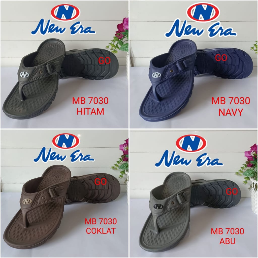 BB NEW ERA MB E 7030 SANDAL JEPIT PRIA Sandal Karet Pria Distro Casual Sandal Pria Keren Terbaru