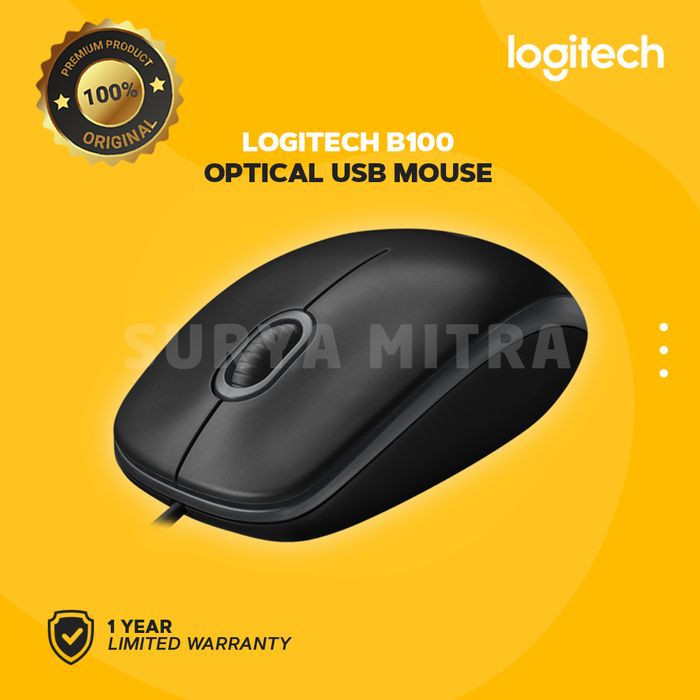 Mouse LOGITECH B100 / B 100 USB