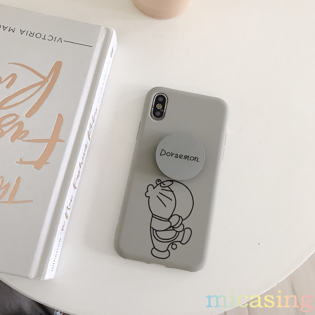 Case Motif Kartun Doraemon Untuk IPhone 6 6Plus 7 8 7Plus 8plus X X