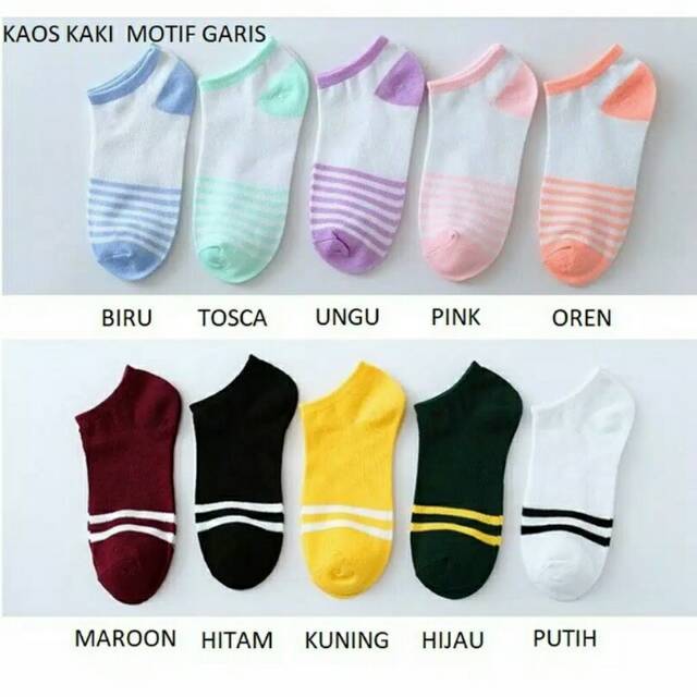 Kaos kaki motif love