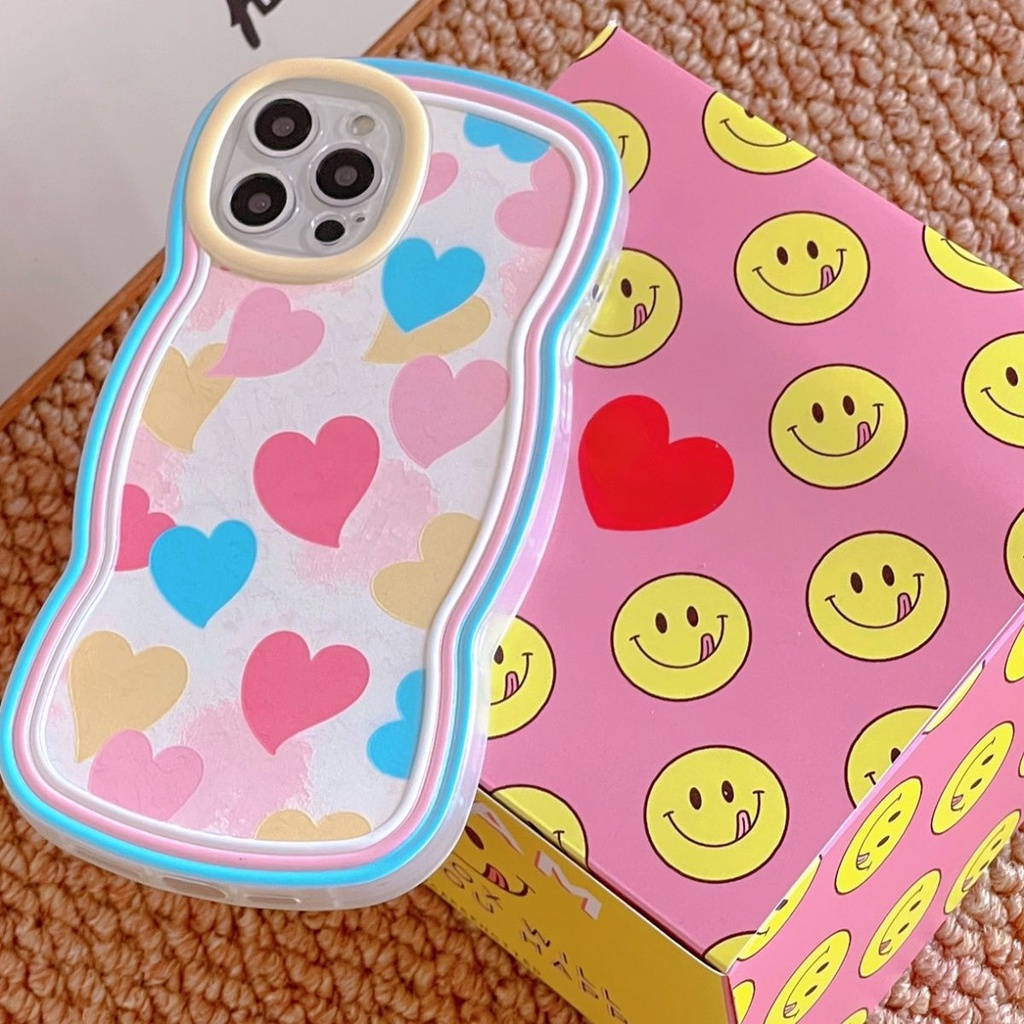 Case Motif Graffiti Hati Untuk iphone 12 13 11 Pro Max X Xs Max Xr Dij2