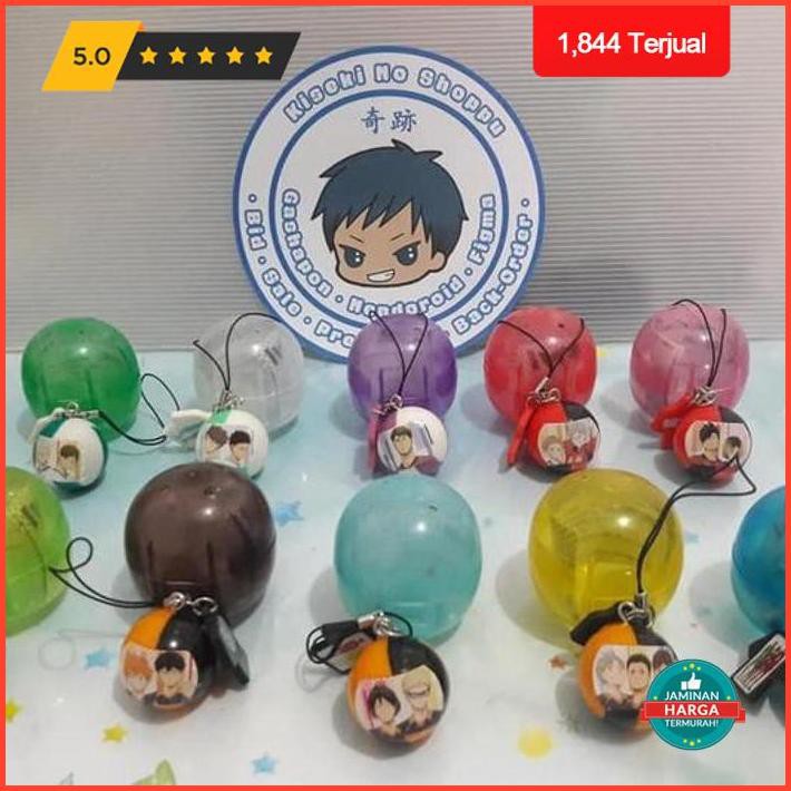 Action Figure Gachapon Haikyuu - Ball Mascot 2 Free Ongkir