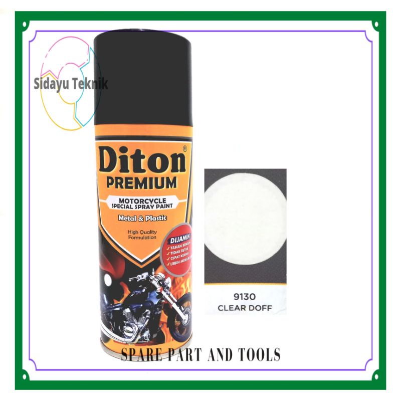 Cat Semprot Diton Clear Doff