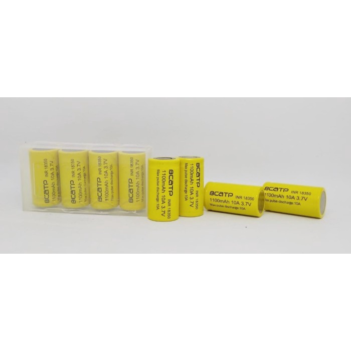 Dijual BCATP BATTERY 18350 1100MAH BATERAI PER PCS Berkualitas