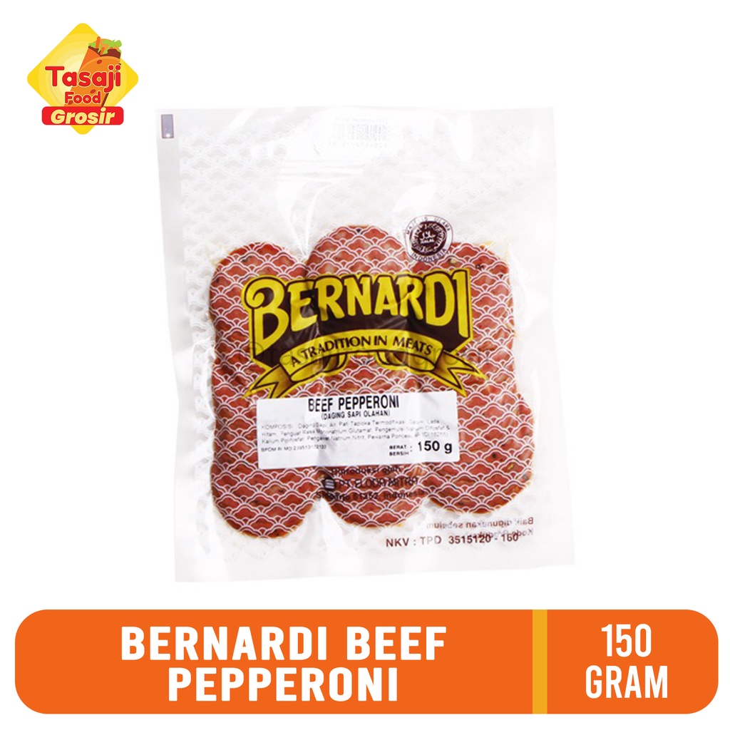 

Bernardi Beef Pepperoni 150 Gram
