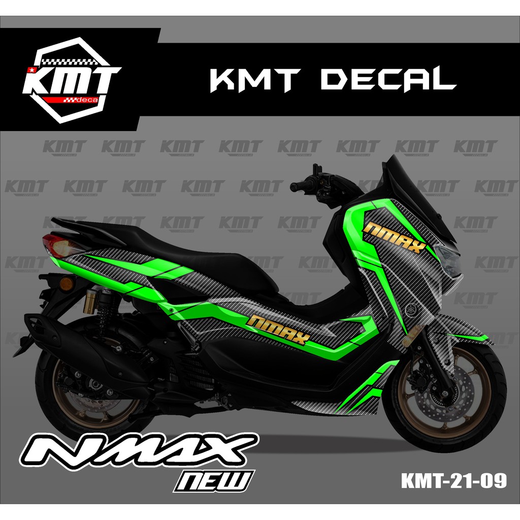 Decal Nmax Dekal Sticker Stiker Fullbody Nmax New Desain Full kmt-09