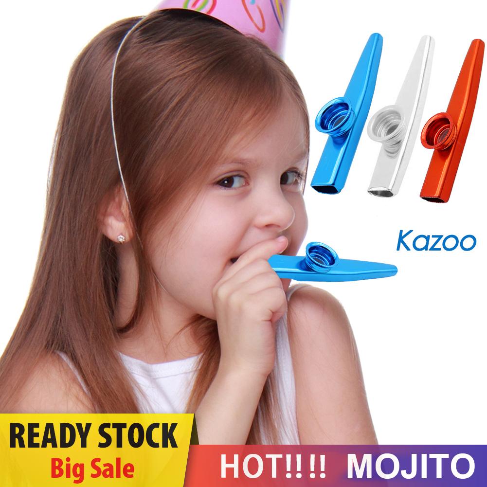 Seruling Kazoo Metal Untuk Pemula / Anak-Anak