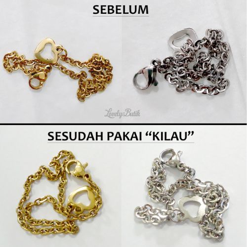 Promo Bonus Kotak Perhiasan - Lovelybutik Gelang Tangan Wanita Titanium Anti karat Model Terbaru kekinian Bol4 Kerincing Berbunyi