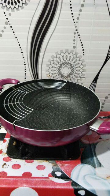 Tatakan Saringan Minyak 30 Cm - Peniris Minyak Wajan