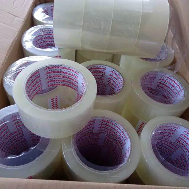 

Lakban Bening GFE 45x65m 140-C / Lakban Clear / Isolasi Bening / Tape Bening