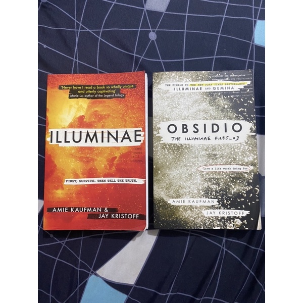 preloved novel Illuminae & Obsidio