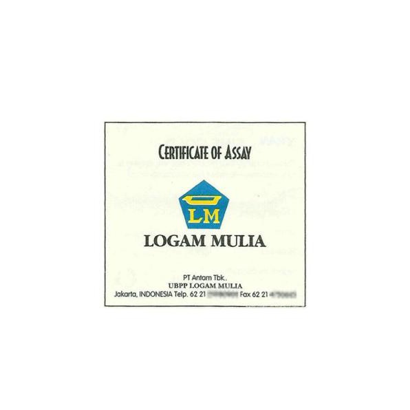 Logam Mulia 2 gram 100% Asli