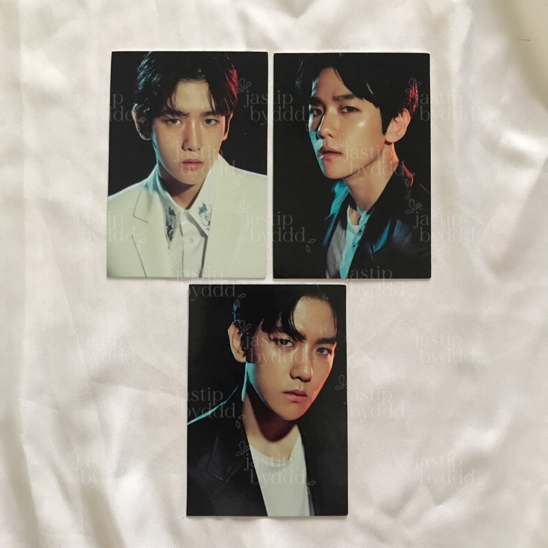EXORDIUM POWER CARD SET BAEKHYUN BBH EXO PC PHOTOCARD