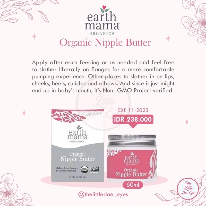 [READY] Earth Mama Nipple Butter