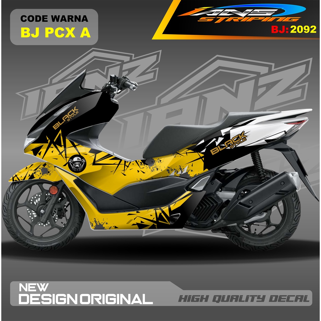 STICKER FULL BODY PCX 150 / DECAL STICKER MOTOR HONDA PCX 160 / STIKER FULL BODY PCX HIGH QUALITY / STIKER MOTOR