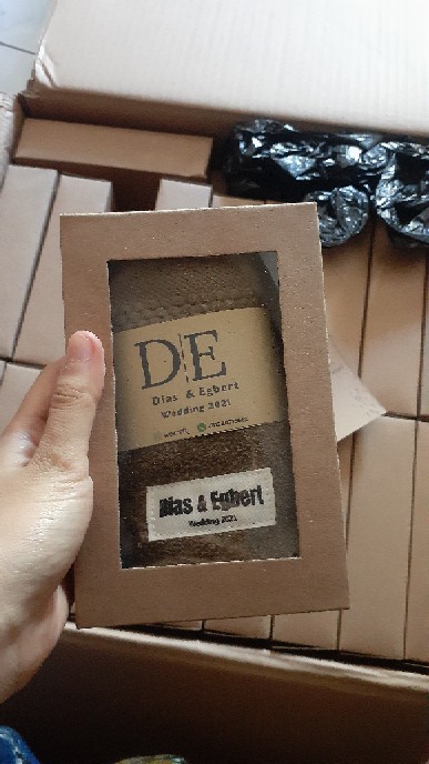 Souvenir Handuk Packaging Box